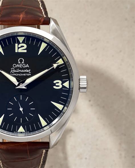 omega seamaster railmaster xxl chronometer|Omega Seamaster railmaster.